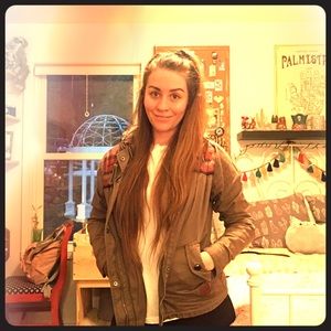 Roxy Navajo print Olive green jacket